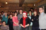 Alojas novada skolēni gaidīja Ziemassvētkus kopā ar ārzemju studentiem