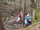 Ieskats fotogrāfijās: Kā talkoja Alojas novadā