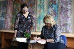 Žurnālistes, grāmatu autores Līgas Blauas viesošanās Staiceles pilsētas bibliotēkā18. martā
