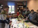 Robotikas nometnē Valkā Robotikas nometnē Valkā