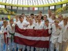 Alojas novada sportistiem karatē sacensībās Baltkrievijā godalgotas vietas