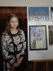 Staiceles Mūzikas un mākslas skolas audzēkne Alise Tiltiņa ciemos pie Valsts prezidenta Raimonda Vējoņa