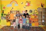Alojas PII grupa “Bitītes” ieguvusi krāšņu sienas zīmējumu