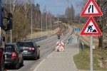 Staicelē atsāk autoceļa P15 Ainaži-Matīši pārbūves darbus