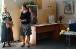 Staicelē noslēgusies M.Skrides darbu izstāde “Mirkļa košums”