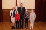Valsts prezidenta R.Vējoņa un Rīgas pils apmeklējums