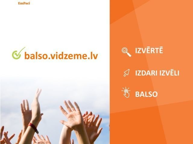 Aicinām balsot par Alojas novada kultūras projektiem konkursā “Vidzemes kultūras programma 2021”