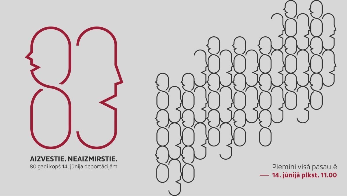Pieminot 1941. gada deportācijas 80. gadadienu, visā valstī notiks izsūtīto iedzīvotāju vārdu lasījumu diena