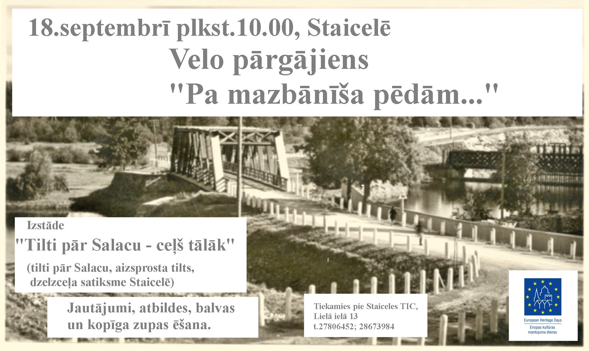 Velo pārgājiens “Pa mazbānīša pēdām…”