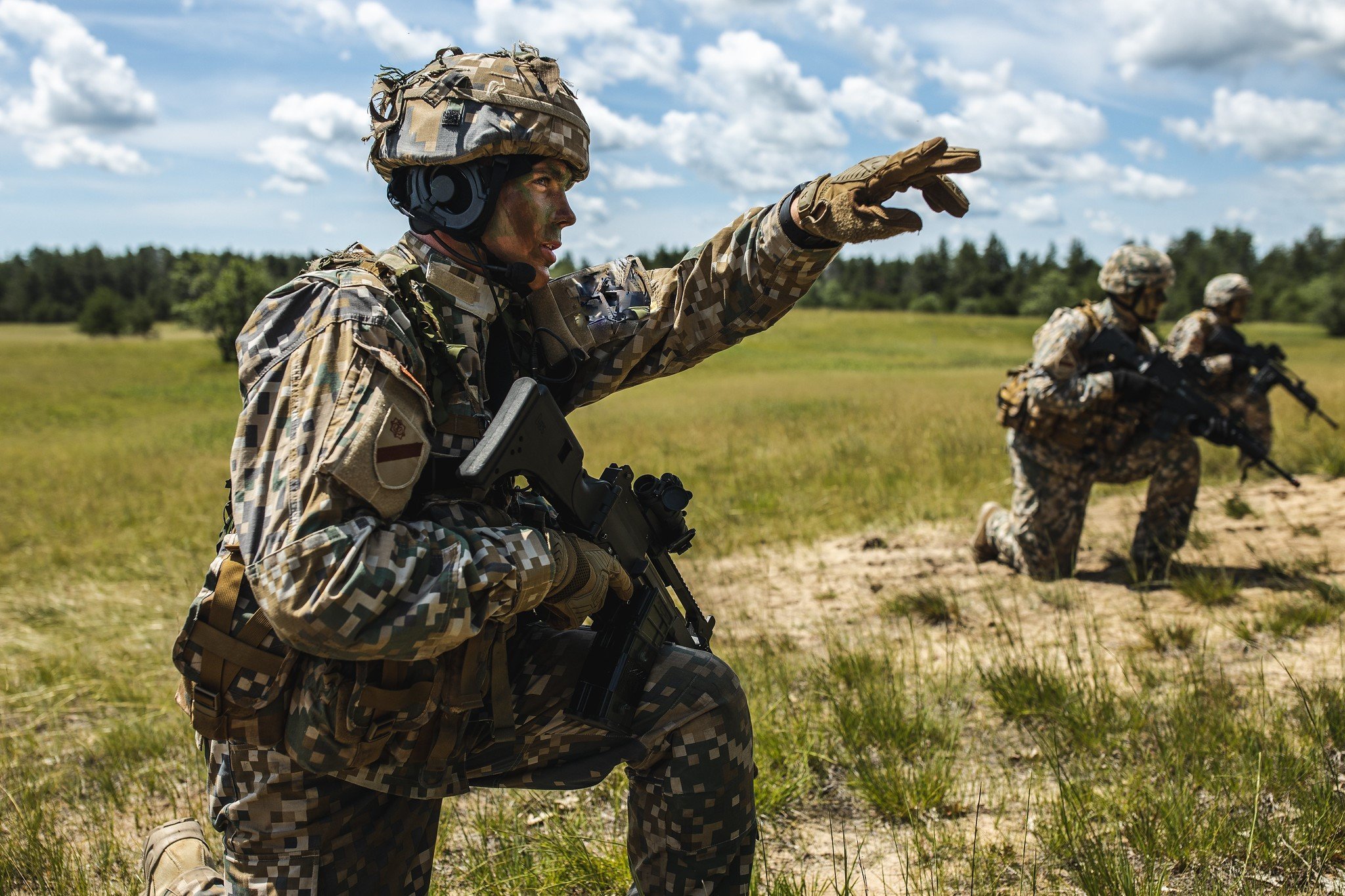 Vidzemē notiek militāro mācību “Namejs 2021” aktīvā fāze