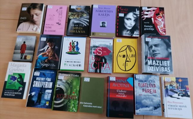 Bibliotēku krājumus papildina projekta “Vērtīgo grāmatu iepirkums Latvijas publiskajām bibliotēkām” grāmatas